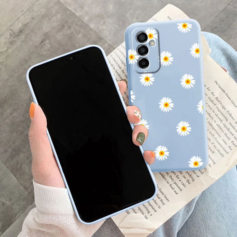 For Samsung Galaxy M23 5G F23 Phone Protective Couqe Silicone Back Cover For Samsung M23 Lovely Little Dinosaurs Owls Shell Bags