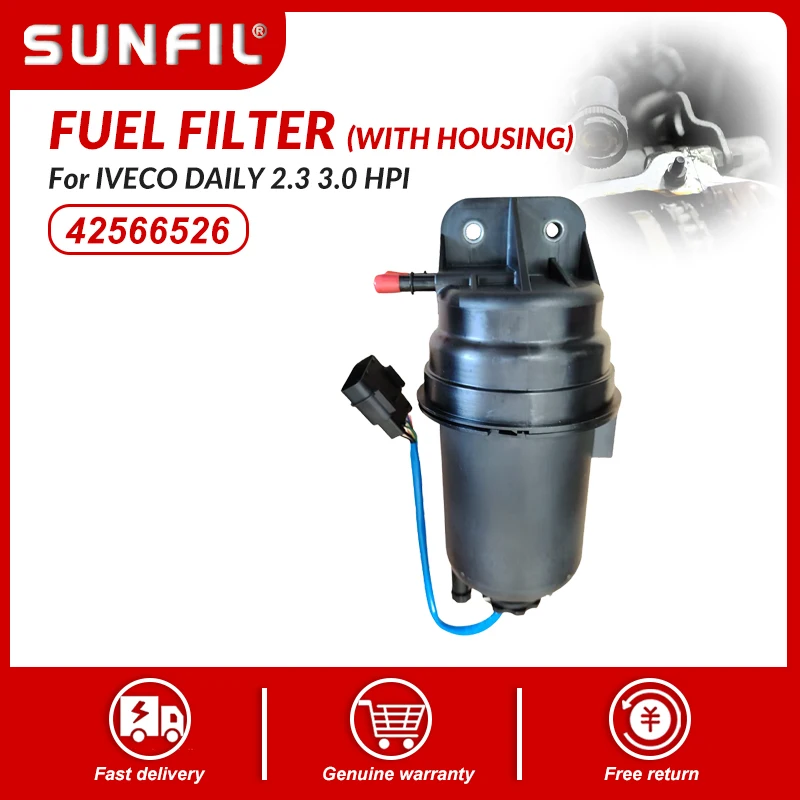 

42566526 5801350522 Fuel Filter with Housing fits IVECO DAILY 2.3 3.0 HPI