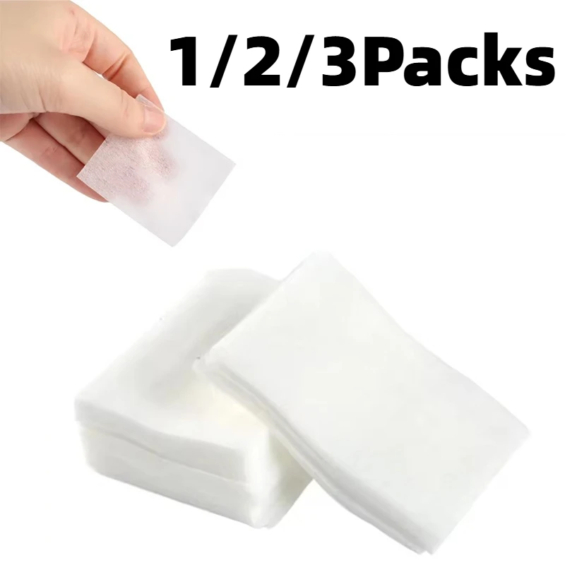 1/2/3 Packungen Gesichts-Make-up-Wattepads Weiche Dicke Einweg-Make-up-Entferner-Pads Reinigungstücher Sanfte Reinigung
