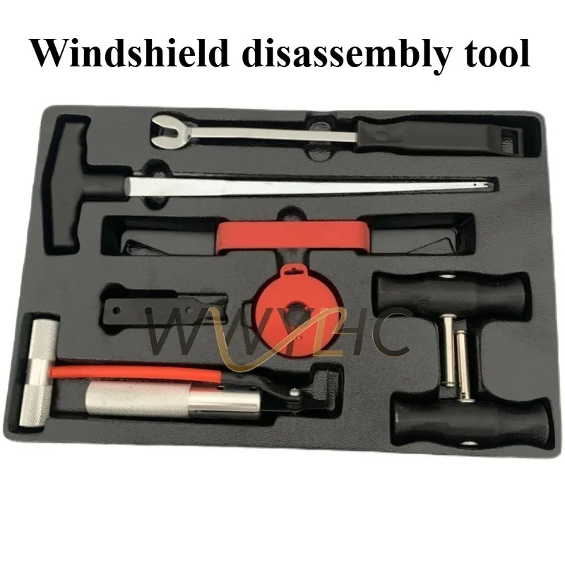 

Подходит для автомобиля, инструмент для разборки лобового стекла, трос, проволочная пила, набор для снятия ручки, резиновый резак