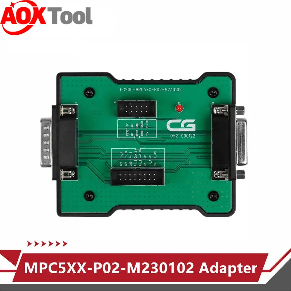 

CG FC200 MPC5XX Adapter FC200-MPC5XX-P02-M230102 for BOSCH MPC5xx Read/Write Data on Bench Support EDC16/ ME9.0/ MED9.1/ MED9.5