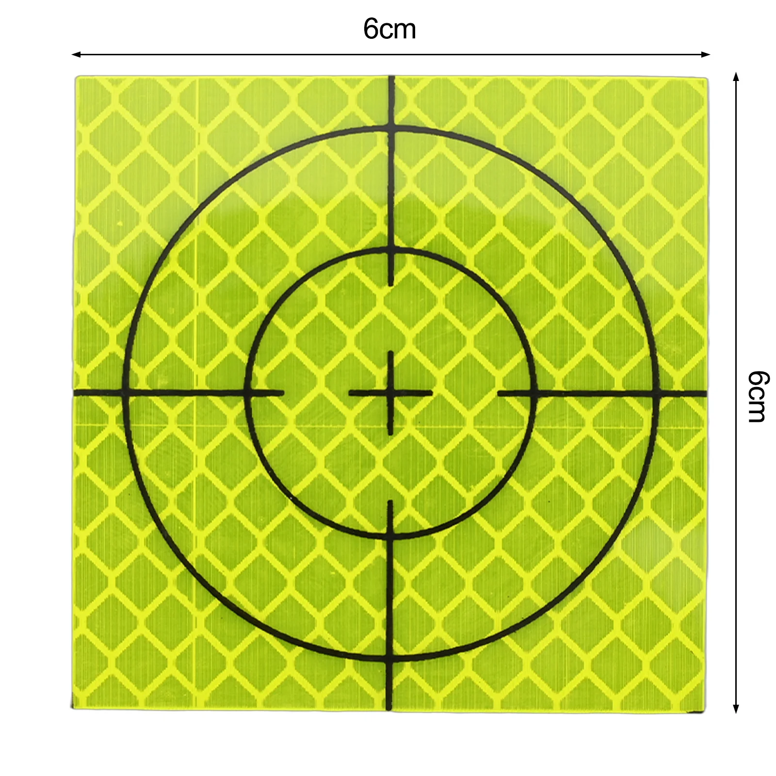 Total Station Measurement Reflective Targets 100PCS Designed for Professional Use in Various Engineering Fields