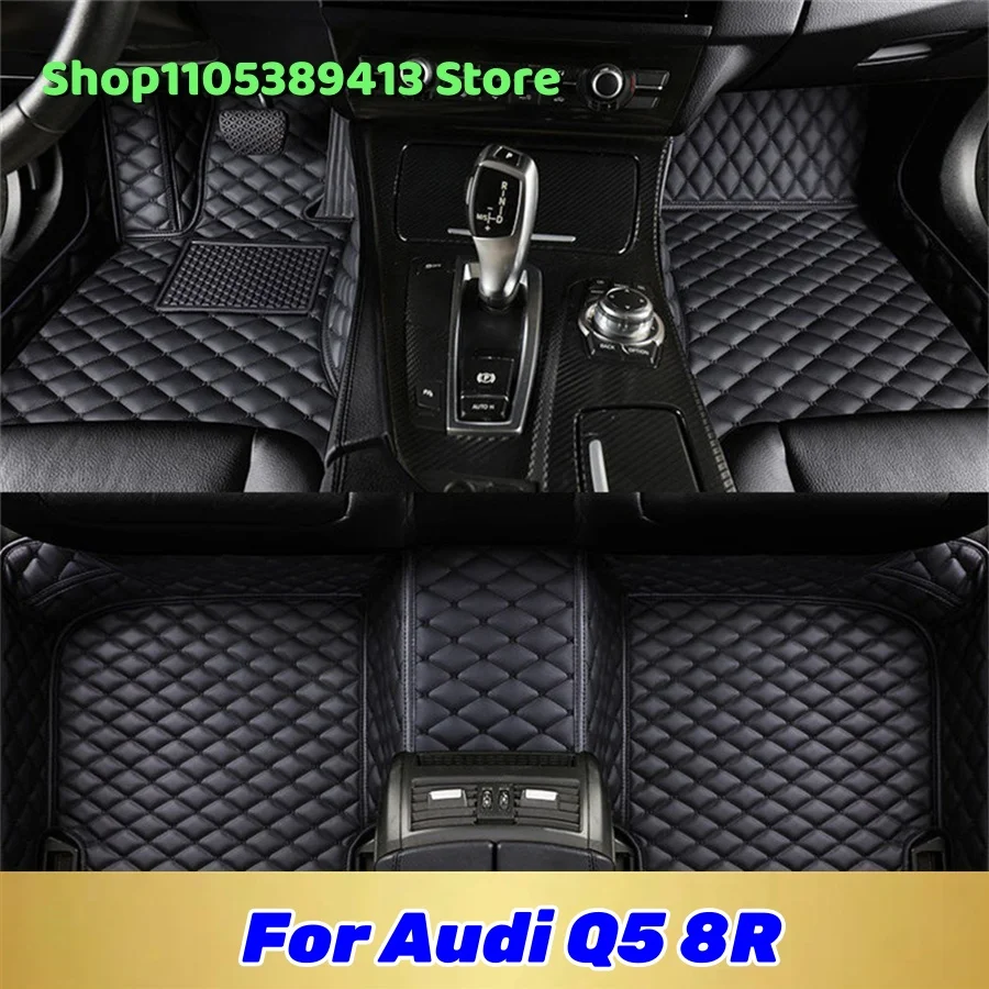 

Mats Carpets Auto Leather Custom Car Floor Mats For Audi Q5 8R 2016 2015 2014 2013 2012 2011 2010 2009 Car Mat Accessories