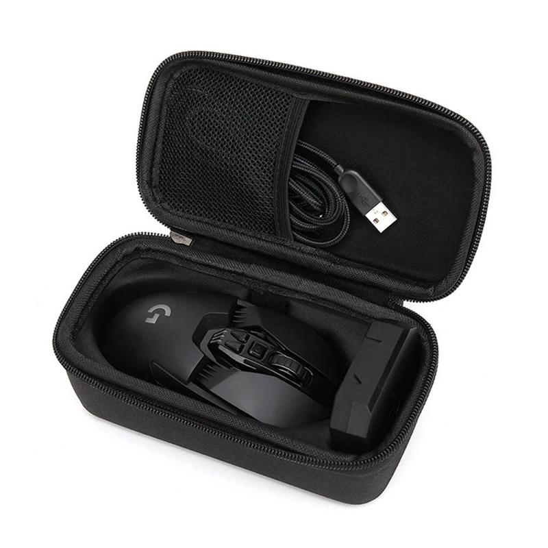 

Hard EVA Mice Protective Case Wear-resistant for Logitech G502 Wireless Mouse Carrying Storage Bag