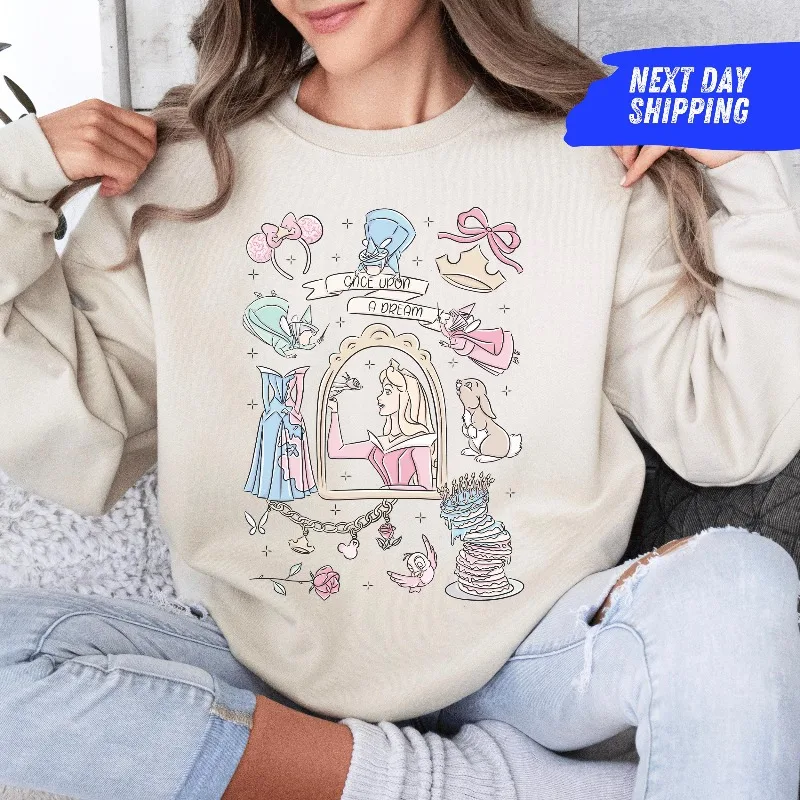 

Худи «Принцесса Аврора» Дисней, «Країна чудес», Спящая красавица, осенне-зимняя новинка, унисекс, повседневная модная толстовка