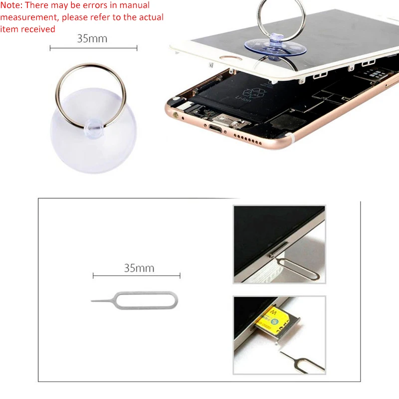 Phone Repair Tool Kit para iPhone, Open Pry Bar, Chave de Fenda Desmontagem, Ferramentas de Desmontagem Manual, iPhone 11 Pro Max, iPhone 8 Plus,