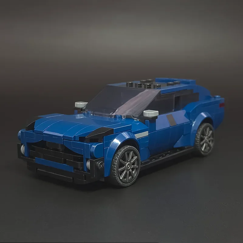 Blocos de Montar Moc Speed Champion Coleção de Carros de Luxo, Modelos de Tijolos Técnicos para Montagem DIY, Brinquedo de Construção, Presente de Feriado