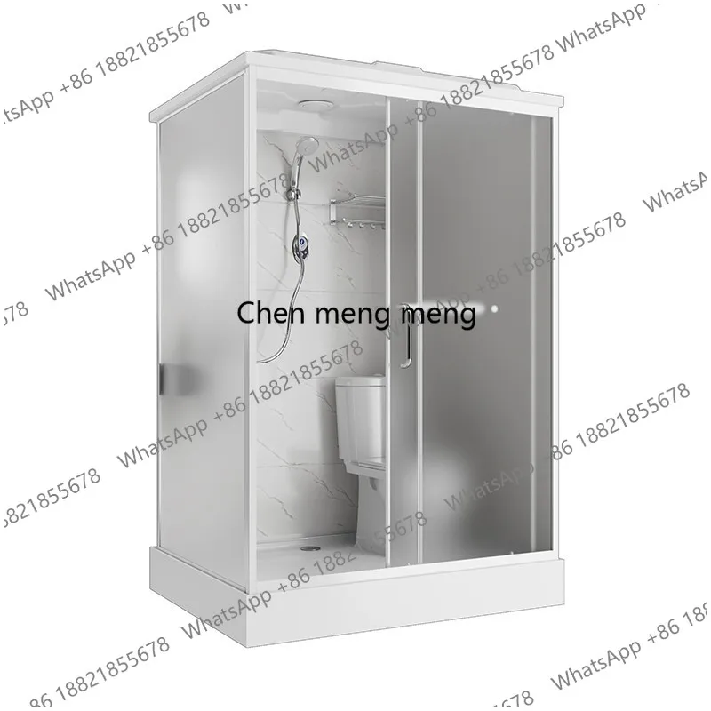 

Shower room Household integrated toilet Dry and wet separation bathroom Integrated toilet simple room