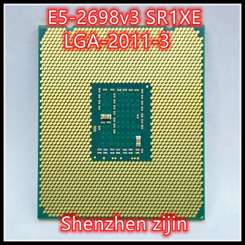 E5-2698 v3 E5 2698v3 E5 2698 v3 SR1XE 2.3 GHz Sixteen cores T32 threads 40MB 135W CPU Processor LGA 2011