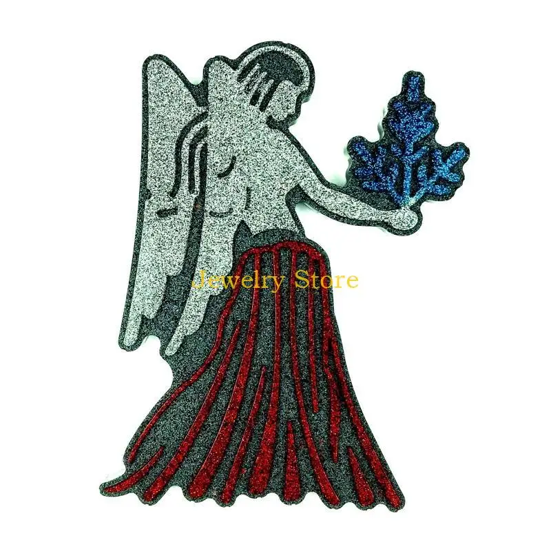 

F2TD Stylish Lovely Constellations Mould in Sturdy Silicone Materials Portable for Household and Office Supplies Use