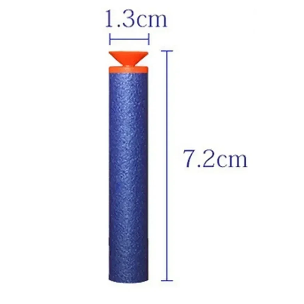 신상 빨판 다트 총알, 7.2cm 폼 반돌리에 액세서리 건, N-strike 엘리트 시리즈, 안전한 장난감 부품, 어린이 야외 장난감, 100 개