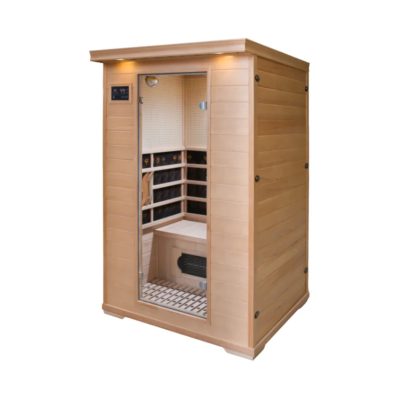 Low Ocean Freight Light Tubes Therapy Black Glass Doors Superior Back Physiotherapy Spa Outdoor Sauna