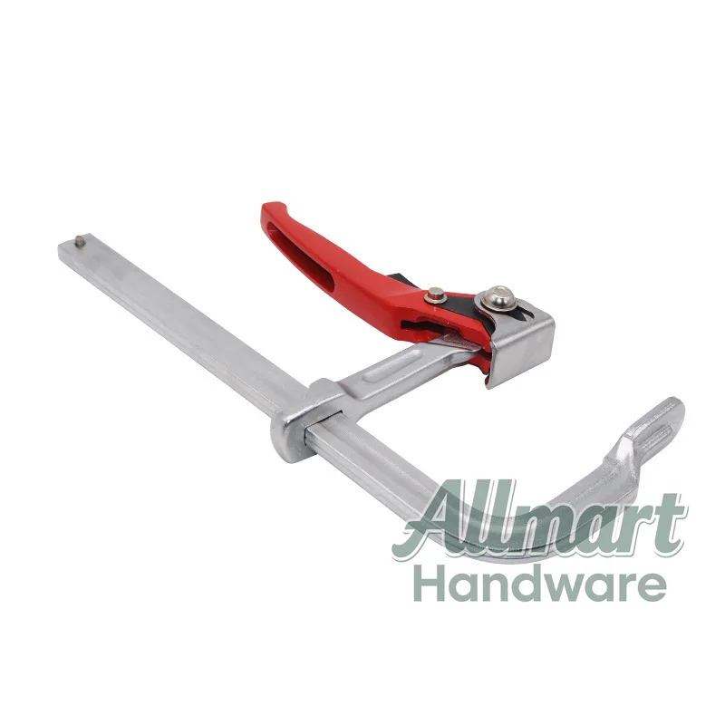 

Full Steel Heavy Duty Ratchet F-Clamp Industrial Grade Woodworking F-Type Clamp Quick Clamp Holder Clamping Tool