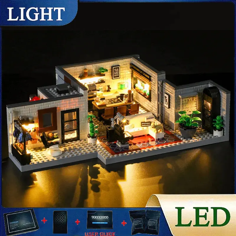 Kit de luz LED DIY para LEGO 10291, juego de bloques de construcción (solo luz LED, sin modelo de bloques)