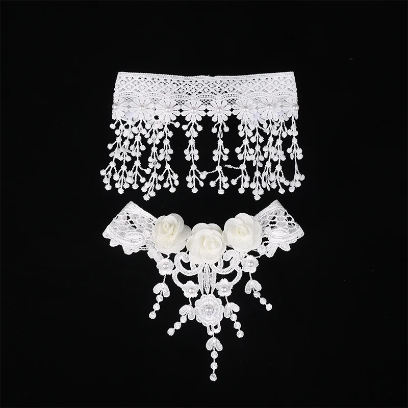 Hot Sale Vintag Classic Gothic Tattoo Lace Choker For Women Black Crystal Pendant Charm Choker Boho Jewelry Christmas Gift