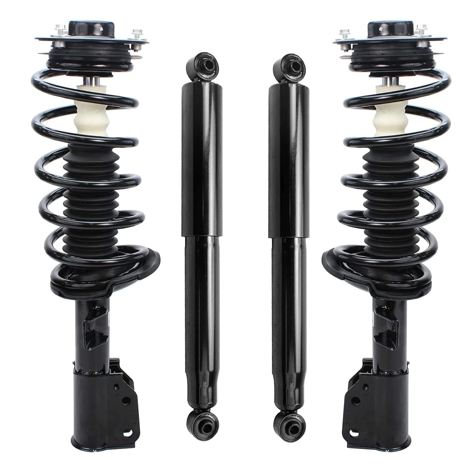 172527 Front Rear Shock Absorbers, Absorber Assembly Replacement  for Chevrolet  GMC Saturn Suzuki,4PC Set