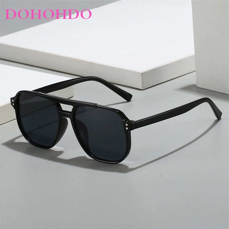 

Fashion Pilot Sunglasses Men And Women Vintage Luxury Brand Design Trend Rivet Decorative Glasses Outdoors Driving Shades UV400