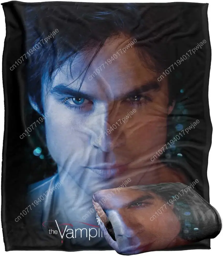 

Vampire Diaries Damon Eyes Officially Licensed Silky Touch Super Soft Throw Custom blankets