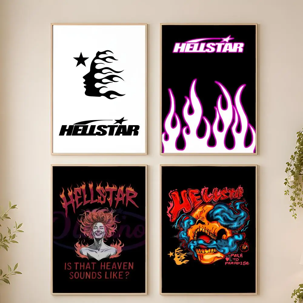 H-HellstarS Fashion Poster Waterproof HD Modern Peel And Stick Wall Decor For Bedroom Living Room Dorm Office Kitchen view 2