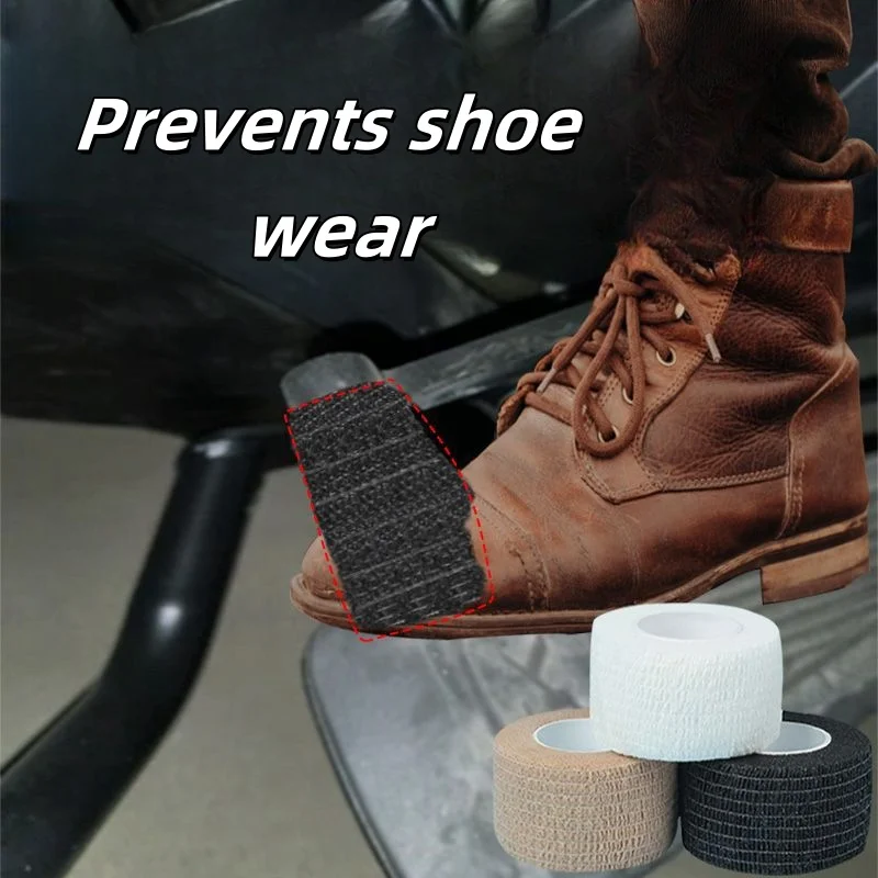 Motorcycle Shift Covers Protective Tape Against Abrasion Prevents Shoes from Wearing Out Multifunctional Motorcycle Accessories