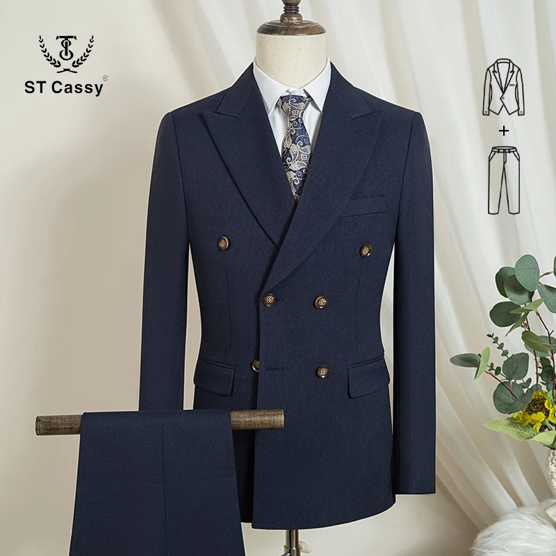 Thumbnail 4 - #23 Best Selling Mens Double Breasted Suits