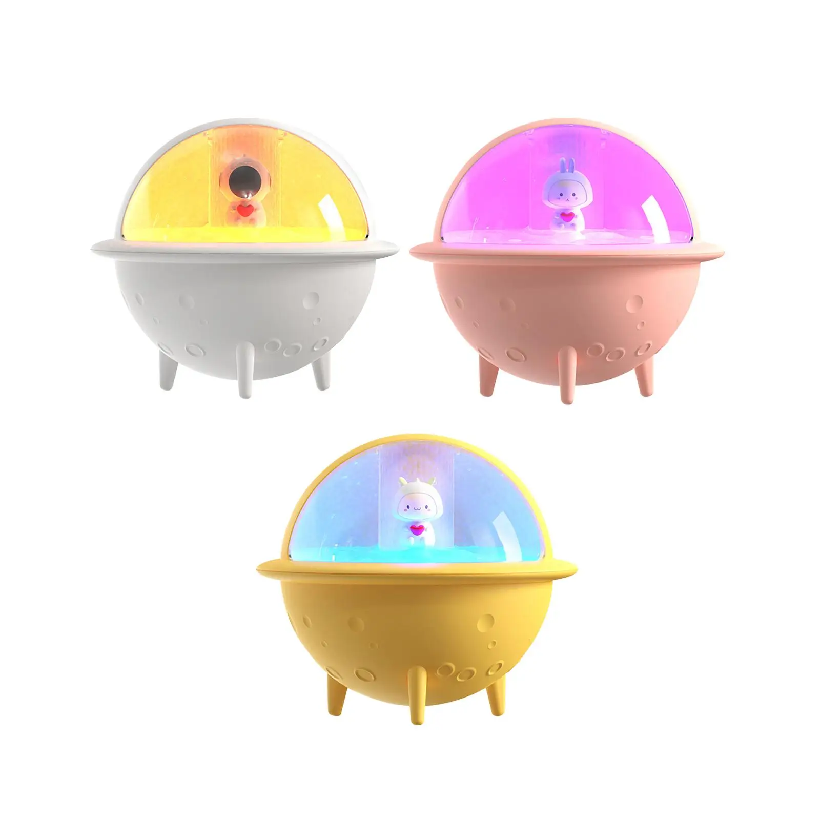 Astronaut Humidifier Silent Mini Humidifier for Office Living Room Car