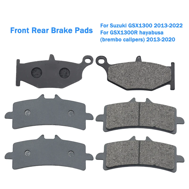 

For Suzuki GSX1300R GSX 1300R Hayabusa Brembo Calipers 2013-2020 Motorcycle Front Rear Brake Pads Premium Friction Accessories