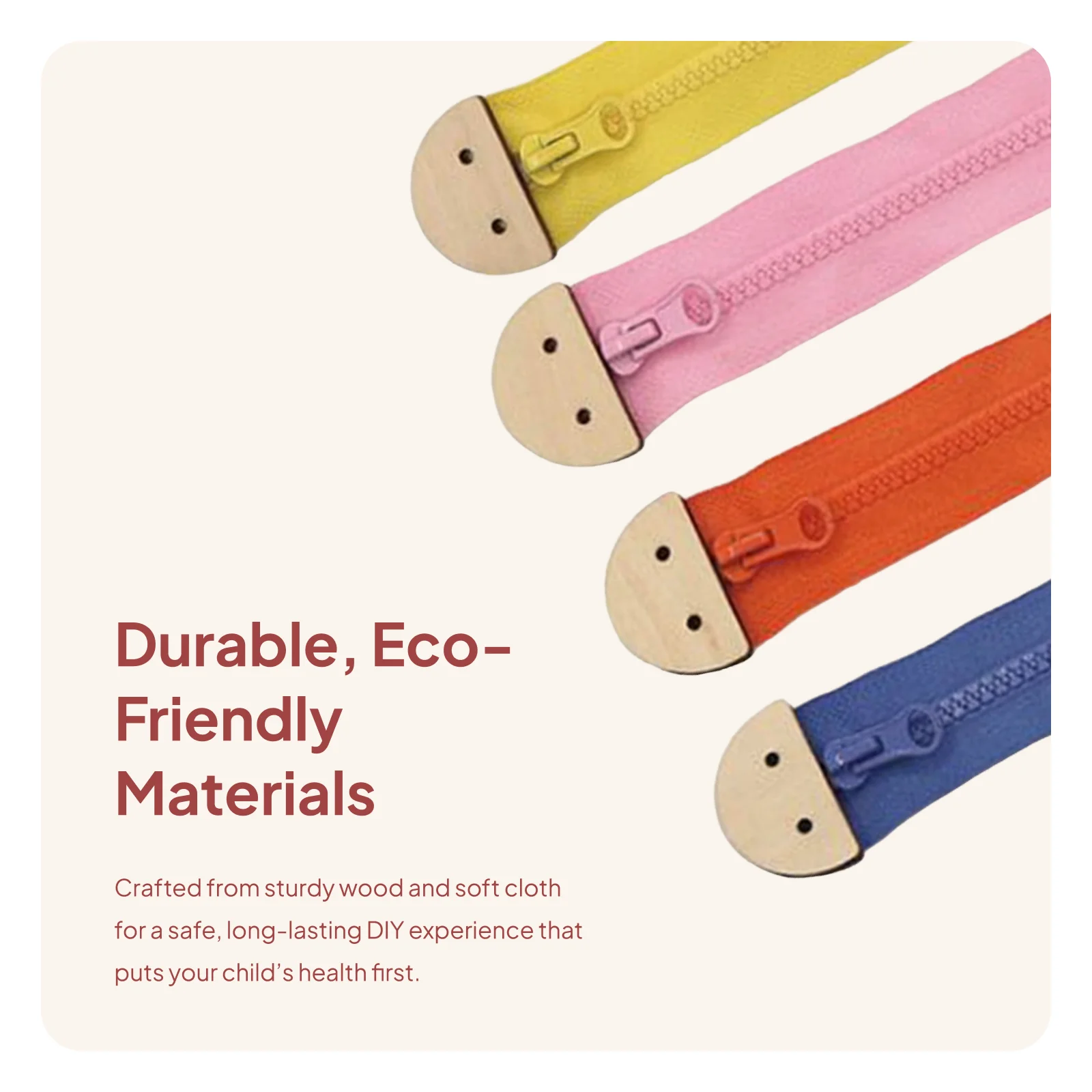 

Fabric Wooden Busy Board Parts Educational Accessories for Children Hand Eye Coordination Learning Toy