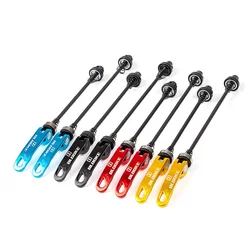 DT100 QR Hub Quick Release Lever MTB Road Bicycle Steel Skewers Front Wheel 100mm Rear 135mm For Mountain Bike Folding