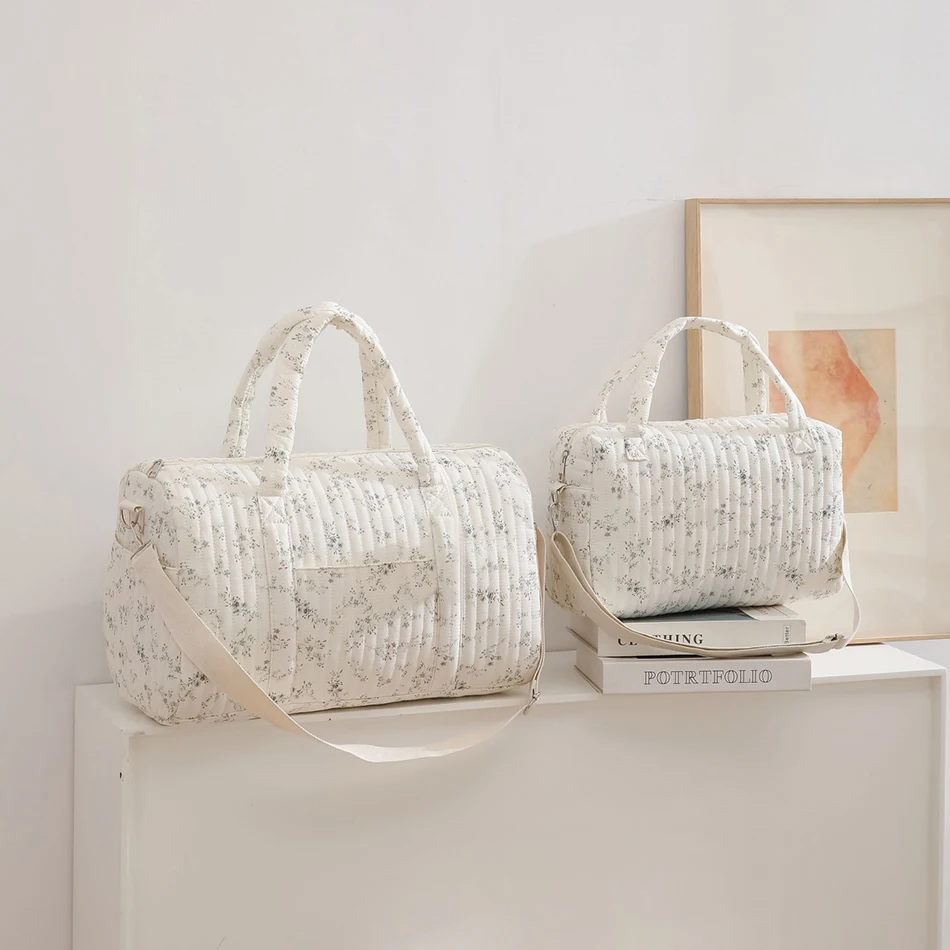 

Модная сумка-мессенджер с цветочной вышивкой, портативная дорожная сумка, большая вместительная сумка, легкая сумка через плечо на одно плечо