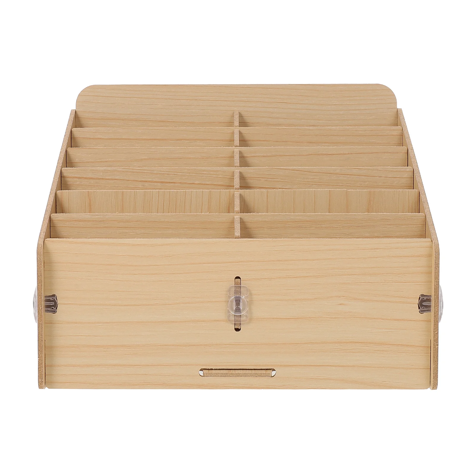 

1 set 1 Set Wall Mount Wooden Storage Box For Office Desk Organizer Cell Phone Rack Display Stand Mobile Phone Storage Holder