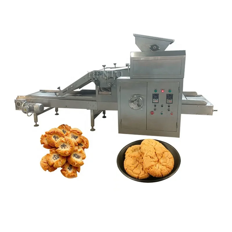 FOODLINE Portable Small Biscuit Making Machine Quick Assembly Dual Dough Feeding Hopper Street Snack Vendor Unit
