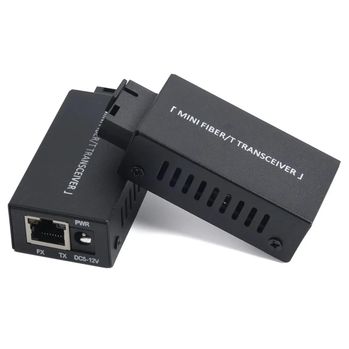 

AT13 5 Pairs Mini Gigabit Fiber Optical Media Converter 100/1000Mbps Optical Transceiver Ethernet Switch SC to RJ45 20Km Co