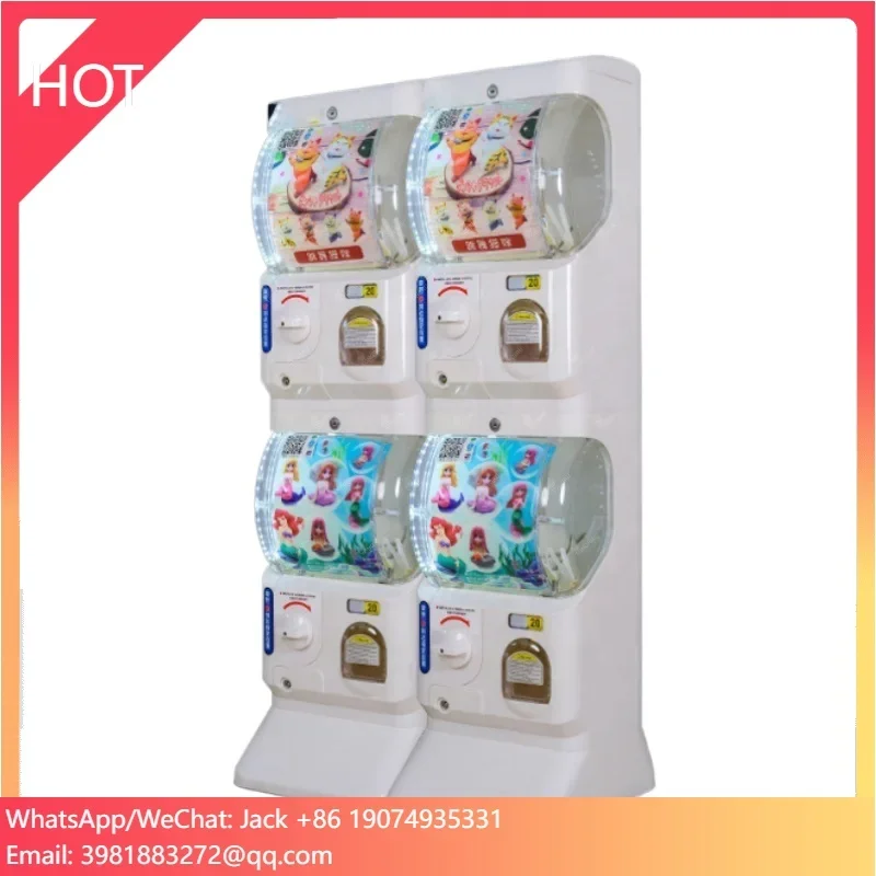 Coin Operated Mini Toys Gacha Machines Customizable Gashapon Toy Vending Machine