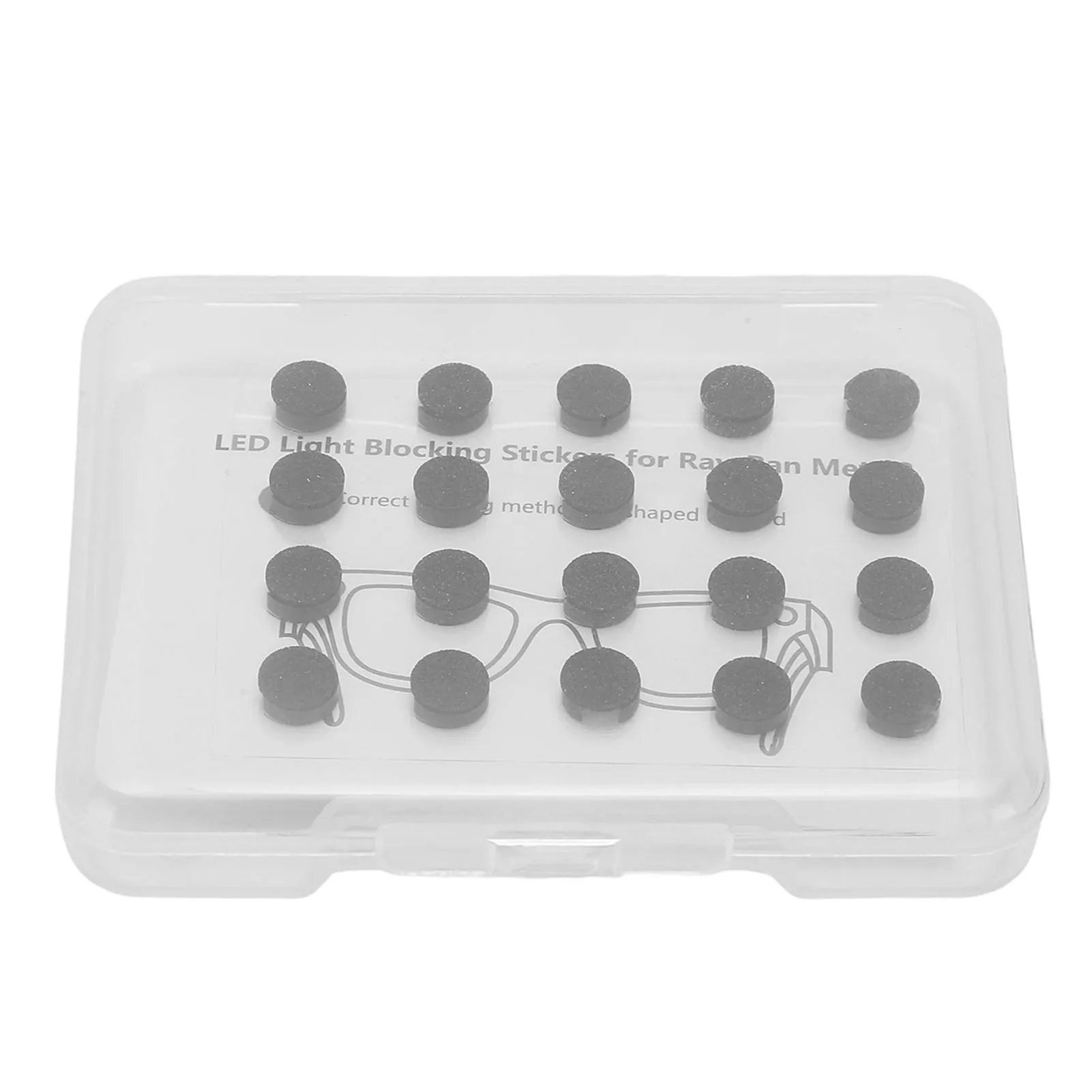 LED-lichtblokkerende stickers Geschikt voor Skyler-brillen Compacte LED-lichtdempende stickers Brillen LED-lichtblokkerende stickers