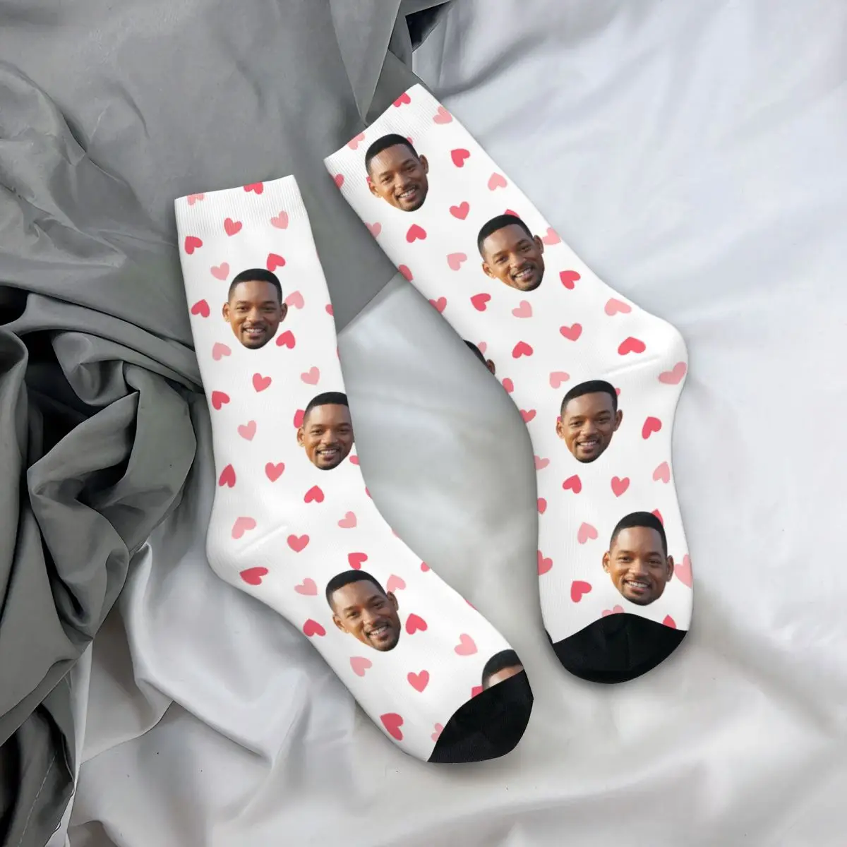 Funny Custom Socks Face Photo Picture Socks Customized Wife Husband Girlfriend Boyfriend Valentines Xmas Gifts Personalized Sock