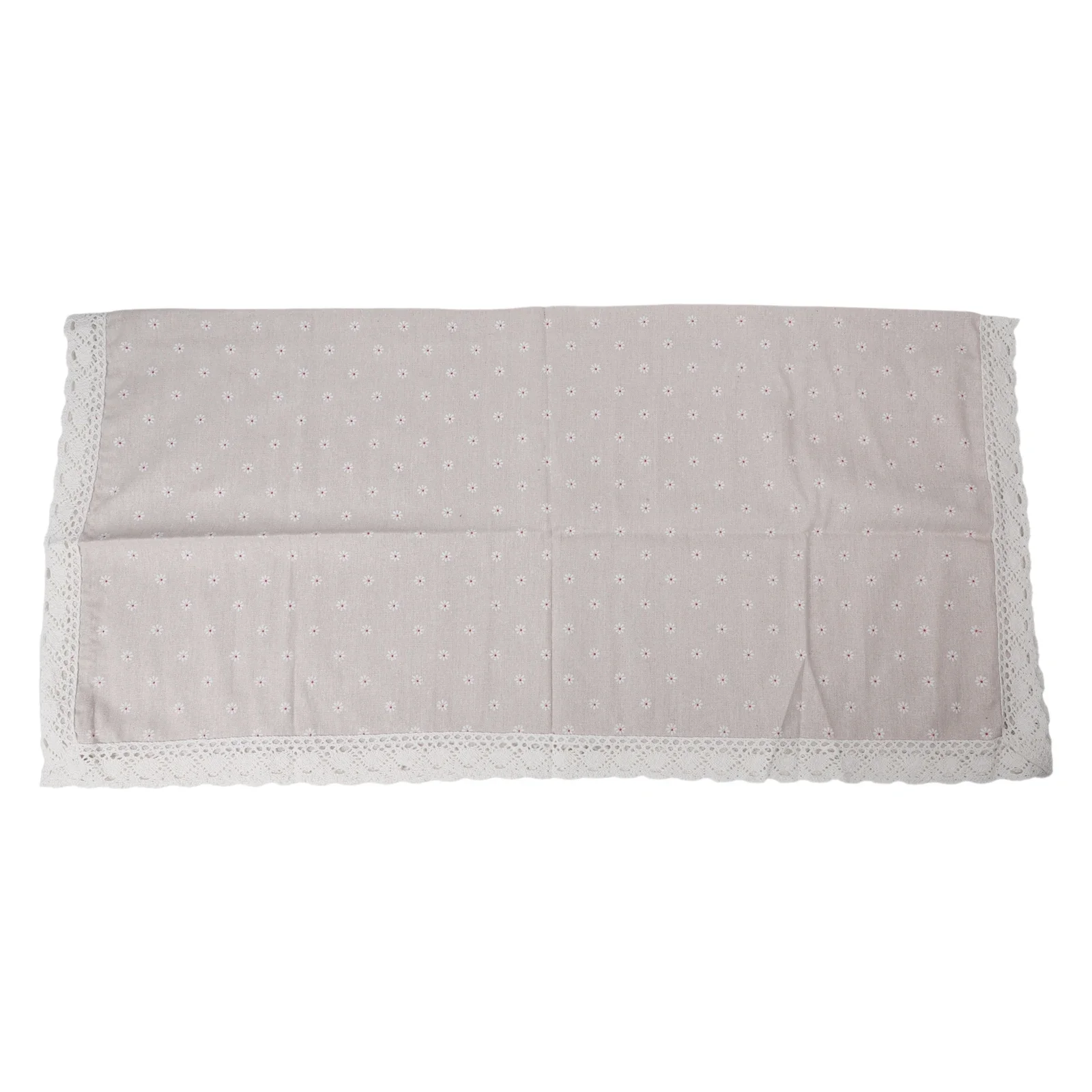 Household Dining Table Cloth Flower Pattern Table Cover Versatile Use Wrinkle Resistance Fading Resistance 90*90CM