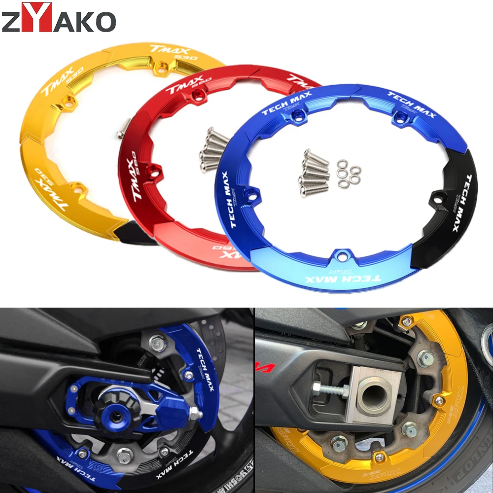 

For Yamaha TMAX 560 Tech max TMAX560 Tmax 530 SX 530DX Motorcycle Scooter CNC Transmission Belt Pulley Cover Guard Protector