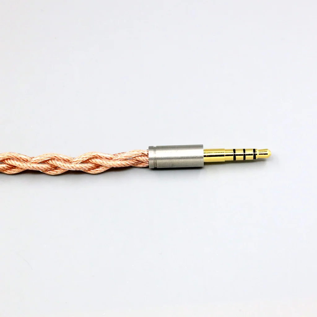 Экранирующий коаксиальный смешанный кабель для наушников Denon AH-mm400 AH-mm300 AH-mm200 Beats solo2 solo3 SHP9500 Graphene 7N OCC 7794