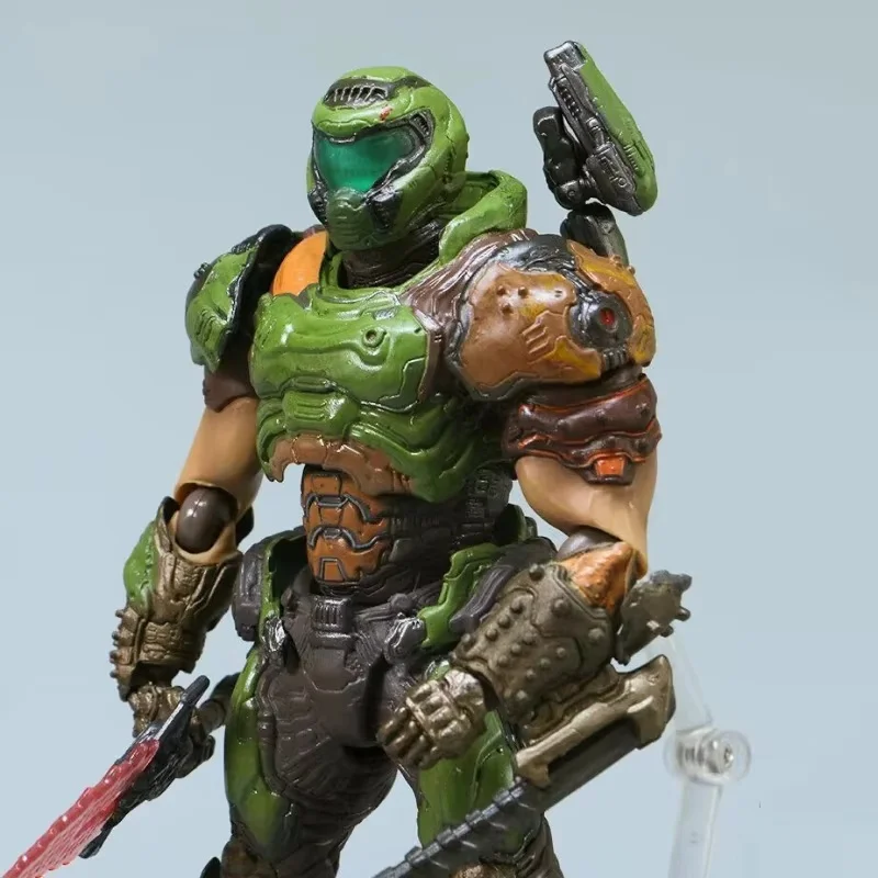 Figma Sp-140 Doom Eternal Demon Hunter Hand-Crafted Action Figure Collectible Toy for Model Making Enthusiasts