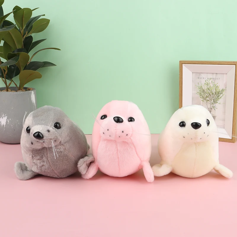 

23cm Soft Seal Plush Toys Cute Sea World Animal Stuffed Doll Sea Lion Plush Children Gift