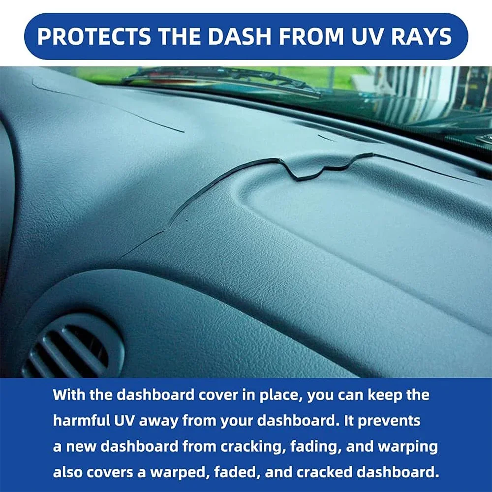 لوحة سيارة حصيرة داش غطاء لوحة التحكم المركزية نونسليب كيب ظلة اكسسوارات لسيارات BMW 5 سلسلة F10 بدون HUD 2010-2015