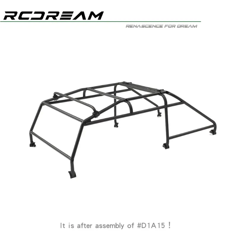 Pickup Roll Cage Luggage Rack for 1/10 RC Crawler Car RD110 SCX10 RC4WD D90 90046 TRX4 Land Rover Defender Upgradeds Accessories