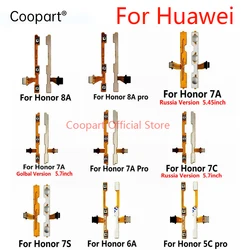 2Pcs New Power on/off & volume up/down buttons flex cable Replacement for Huawei Honor Play 8A 7A 7C 7X 7S 6A 6C 6X 5C Pro