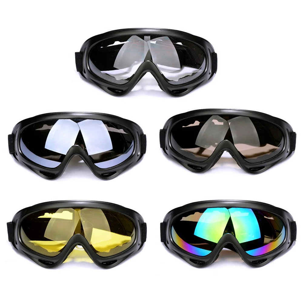 Unisex Ski Goggles Snowboard Snow Goggles UV Protection Anti-fog Motorcycle Prevention Dust Splash Explosion Proof Eyewear