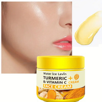 Turmeric and Vitamin C Facial Cream - Deep Moisturizing, Improves Elasticity and Tightness of Skin Tone, Contains Natural Antioxidant, Brightens Even Skin Tone