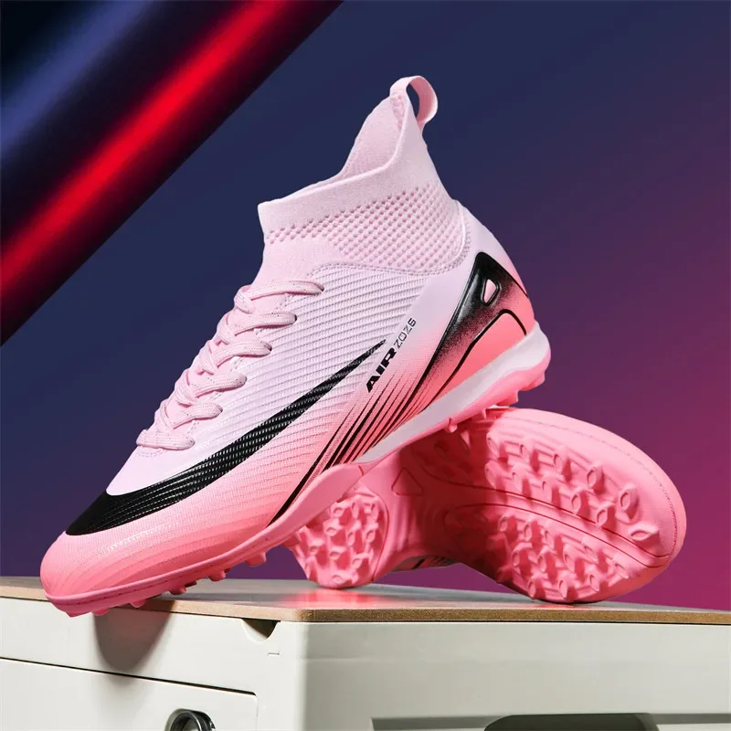 

New Men Football Shoes Cleats Soccer Shoes Fast Professional TF/FG Football Field Boots Indoor Society Sneaker Grass Training