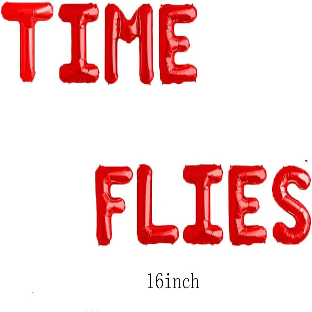 بالونات كبيرة حمراء اللون لتزيين الحفلات ، طائرة ، طائرة هليكوبتر ، طيار ، موضوع المغامرة ، عيد ميلاد ، أحمر #2