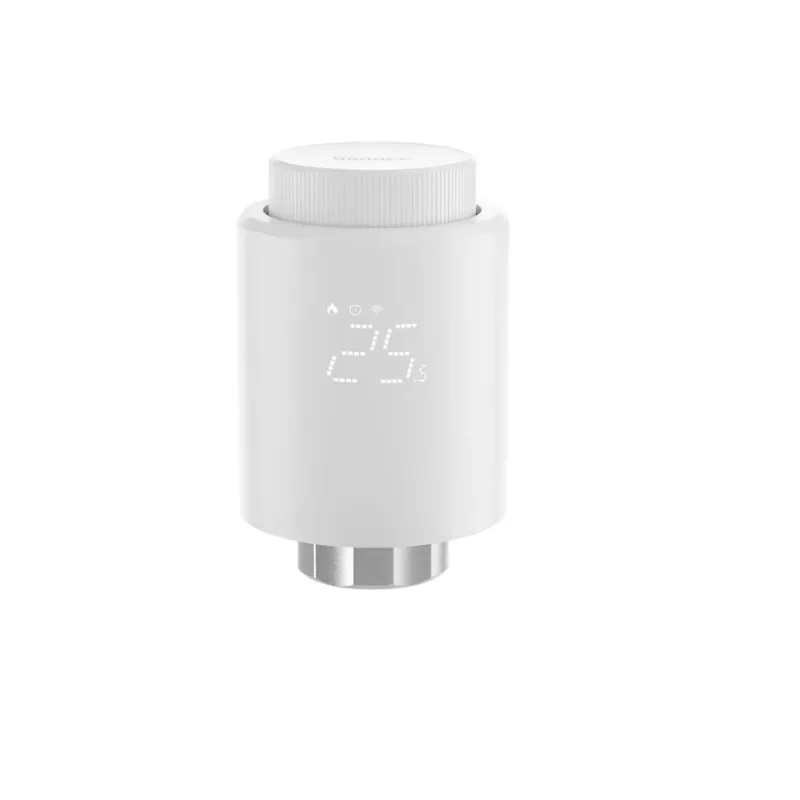 For WiFi Radiator Valve TRVZB Heating Control Room Thermostat Smart Home Switch with App Control and OLED Display