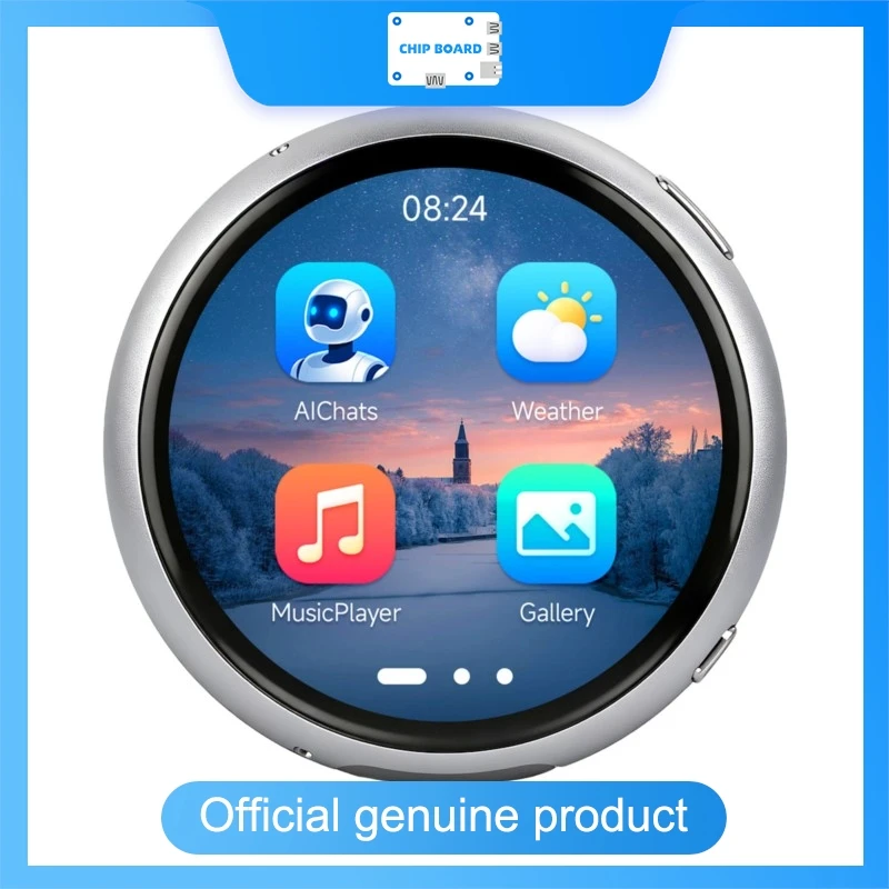 

Портативная мини-дисплейная плата Waveshare ESP32-S3 с 1,75-дюймовым круглым сенсорным AMOLED-экраном, 466×466, корпус из сплава, два микрофона